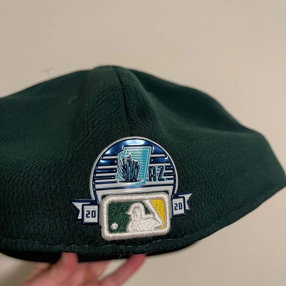 Brand New Oakland A’s Spring Training 2020 Hat New Era Size 8 - Picture 3 of 5